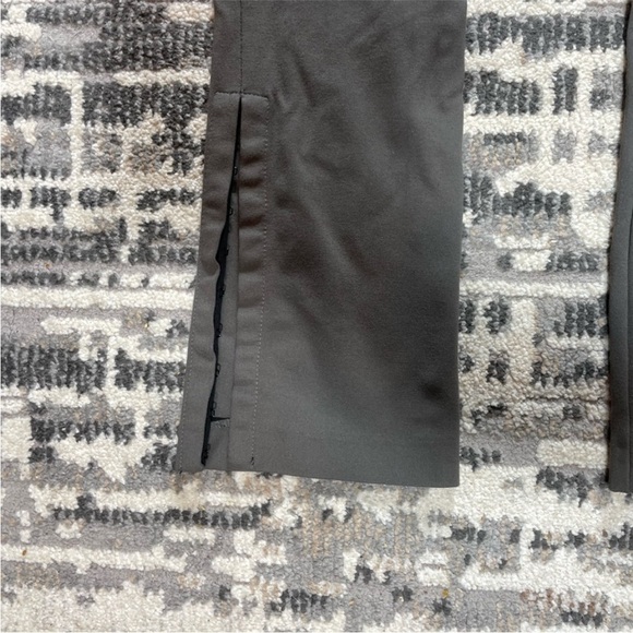 Zara Highrise Green Split Hem Straight Leg Leggings Size extra small - Picture 13 of 15